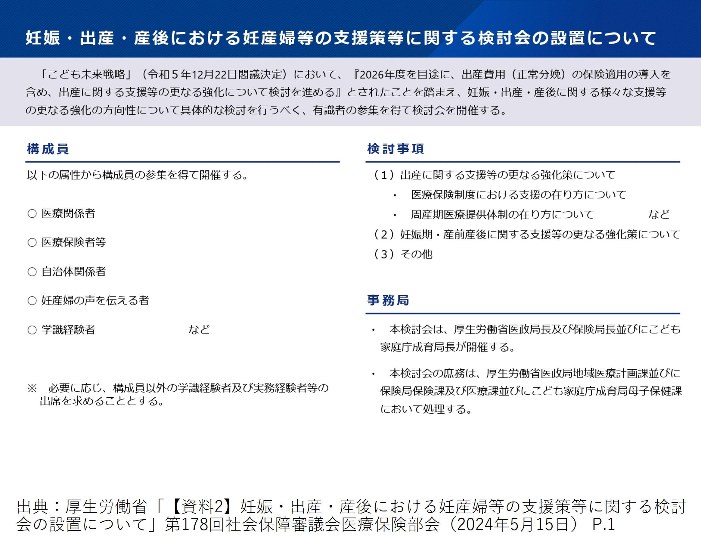 検討会について