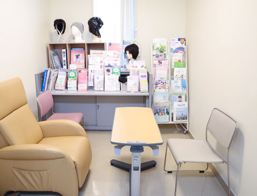 横浜南共済病院化学療法室