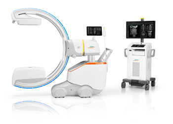 外科用モバイルCアームイメージングシステム